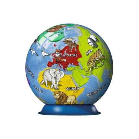 Puzzle 3D globul pamantesc 72 piese